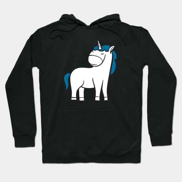 Unicorn In Daily Life Hoodie by KsuAnn